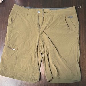 Men’s Outdoor Research Ferrosi Shorts 10” Inseam Loden - Size 33